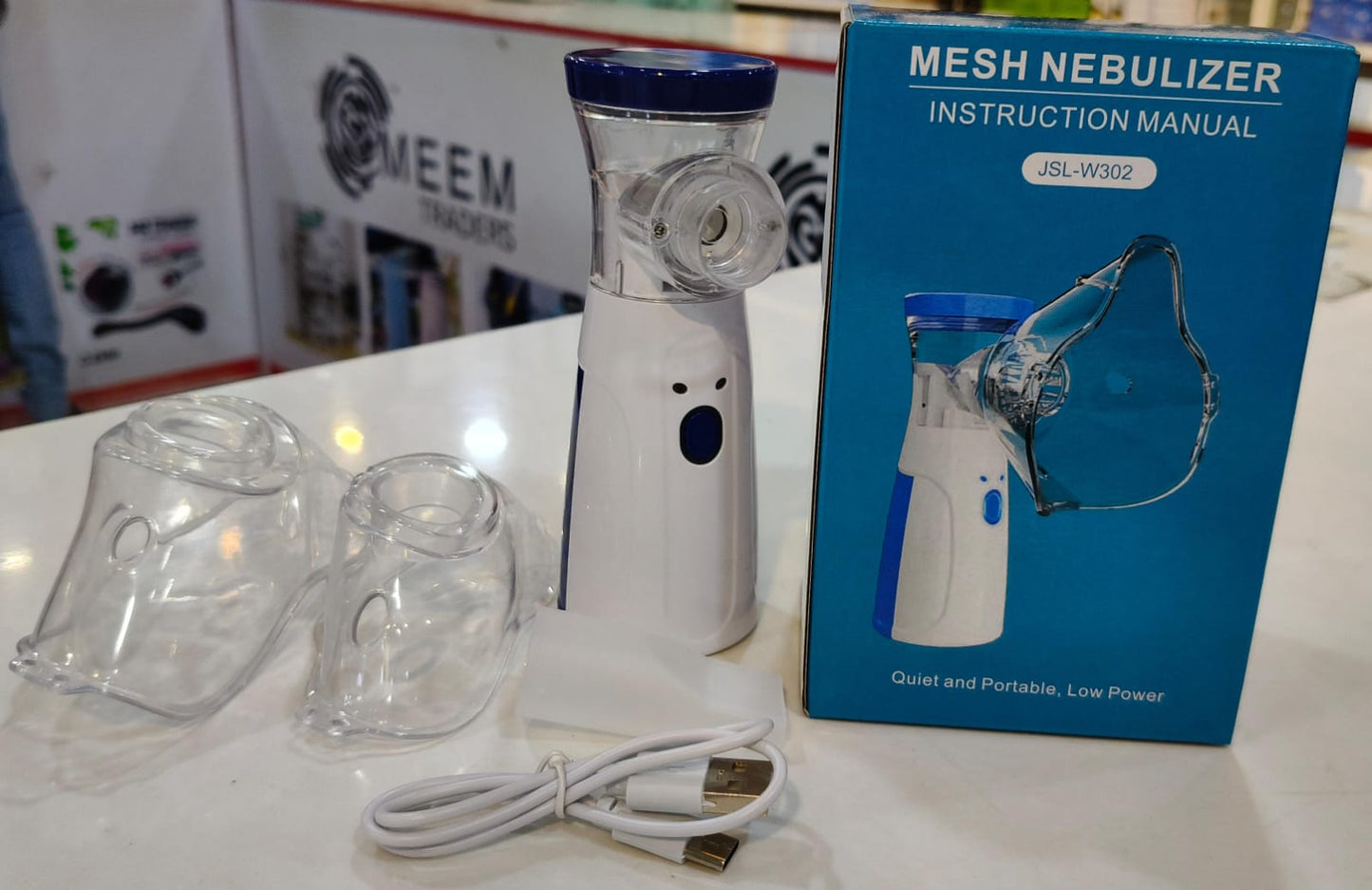 Portable Mesh Nebulizer – Fast, Silent &amp; Effective Breathing Relief