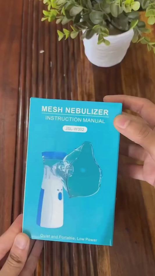 Portable Mesh Nebulizer – Fast, Silent &amp; Effective Breathing Relief